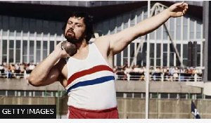 Geoff Capes still holds the British shot put record, which he set in 1980