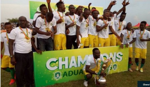 Aduana Stars emerged winners of 2016/2017 Ghana Premier League Champions