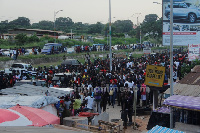 Hundreds marched on EOCO calling for the arrest and prosecution of offenders