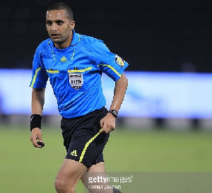 Moroccan referee Redouane Jiyed