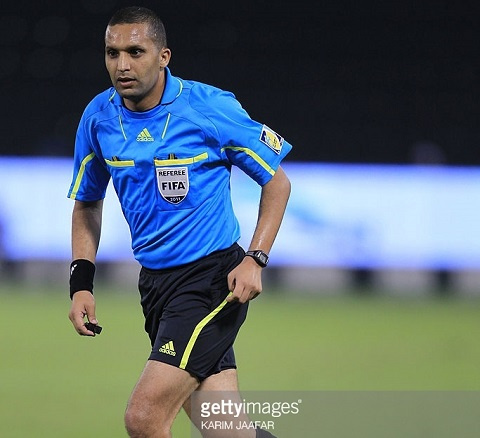 Moroccan referee Redouane Jiyed