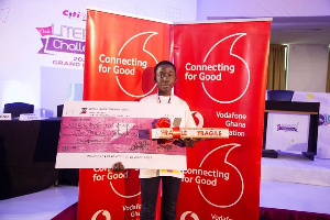 Alfred Anarfi Kyeremanteng, winner of the 2021 edition of Citi FM’s ‘The Literacy Challenge’