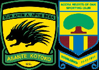 Kumasi Asante Kotoko will be playing Accra Hearts of Oak on Sunday, June 16