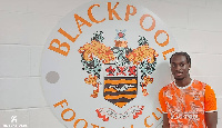 Blackpool player, Cameron Antwi