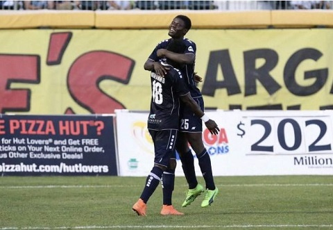 Ropapa Mensah was on target for Nashville SC