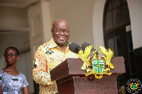 Nana Akufo-Addo is President of the Republic of Ghana