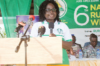 Comfort Owusu, the Executive Director of the Association of Rural Banks