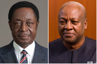 Dr Kwabena Duffuor has called John Mahama to congratulate him on his win