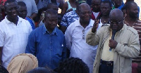 Nana Addo addressing a campaign rally