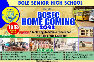 The Homecoming Logo of Bole SHS