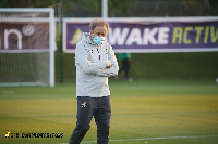 Ghana's coach, Milovan Rajevac