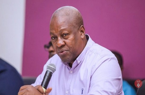 NDC flagbearer, John Dramani Mahama