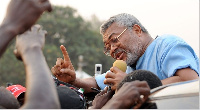 Former President Jerry John Rawlings