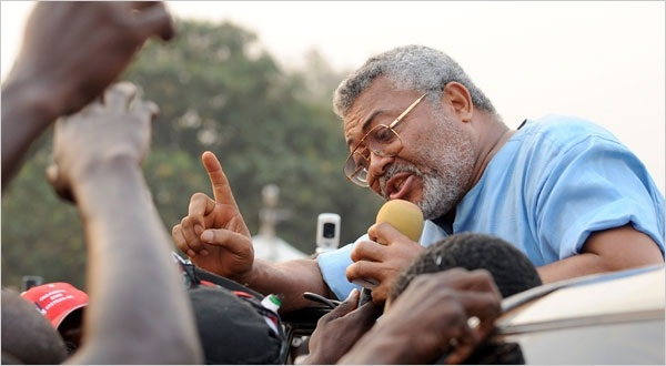 Former President JJ Rawlings