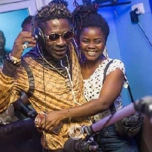 Shatta Wale and Ama Petal