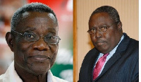 Former President Atta Mills and Martin Amidu