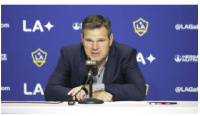 Greg Vanney, head coach of LA Galaxy