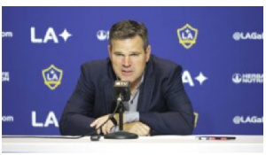 Greg Vanney, head coach of LA Galaxy