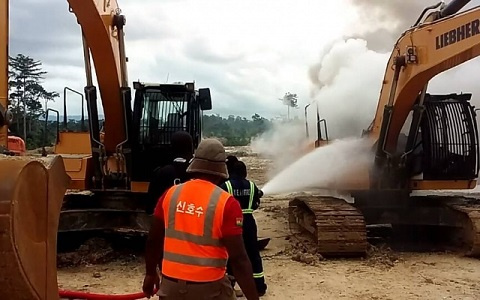 Galamsey equipment