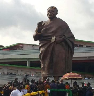 Sculptor, Dr Boahin urged observants to look at the statue from 