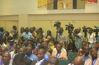 Participants and other stakeholders seated at the Forum