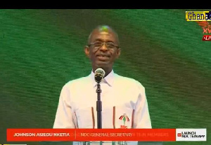 Johnson Asiedu Nketia is NDC General Secretary