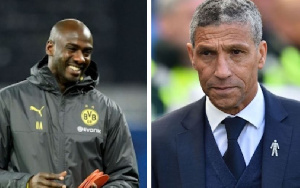 Otto Addo and Chris Hughton