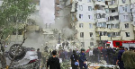 Russia blames Ukraine as Belgorod apartments collapse after blast