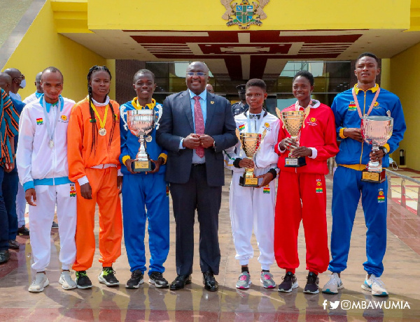 Dr Bawumia congratulated the athletes for their exploits