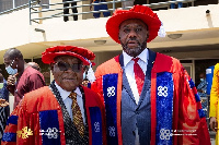 Prof Aaron Michael Oquaye and Dr Matthew Opoku  Prempeh