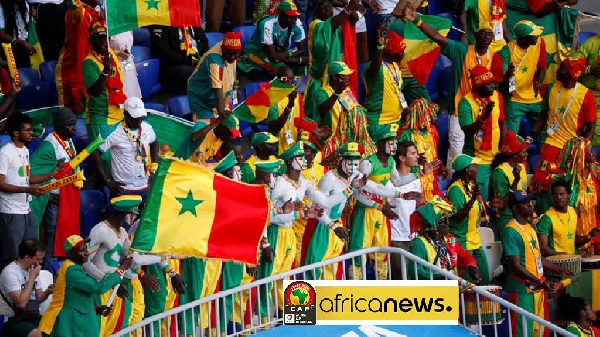 Senegal fans are supporting their team to win the trophy after losing the 2019 final to Algeria