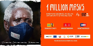 The 1 Million Masks Project is by Fashion Connect Africa