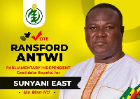 Ransford Antwi, independent parliamentary candidate