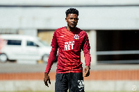 Black Stars striker Benjamin Tetteh