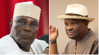 Atiku Abubakar and Nyesom Wike