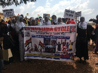 Muslima Cycle at Asawase constituency