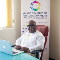 Chief Executive Officer of the Ghana Chamber of Telecommunications, Kenneth Ashigbey