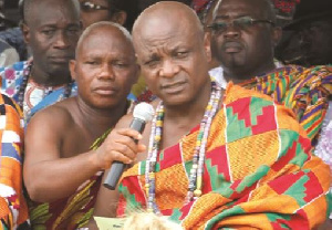 Togbe Afede XIV,  President of the National House of Chiefs