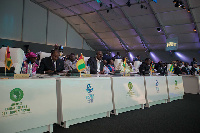 President Mahama with some African leaders