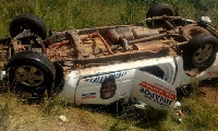 The car which was involved in the accident