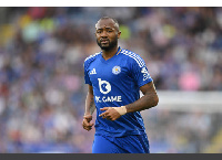 LEICESTER, ENGLAND - AUGUST 31: Jordan Ayew of Leicester