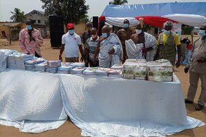 The Project is being implemented by the Central Regional Office of the Ghana Red Cross Society