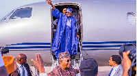 President-elect Bola Ahmed Tinubu as im return from Paris