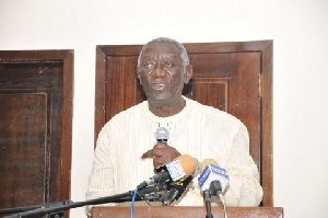 John Kufuor White Mic