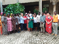 Participants during the SDA dissemination meeting in Tamale