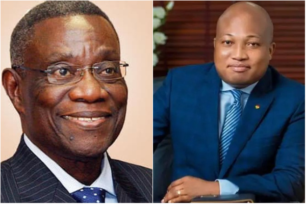 Samuel Okudzeto Ablakwa and the late John Atta Mills