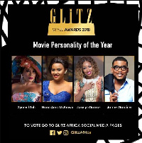 Nominees for this year's 'GLITZ best dressed celebrity on the Red Carpet' category