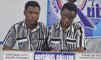 Contestants from Adisadel College in the 2017 NMSQ