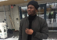 Kwame Bonsu is back in Ghana after being released