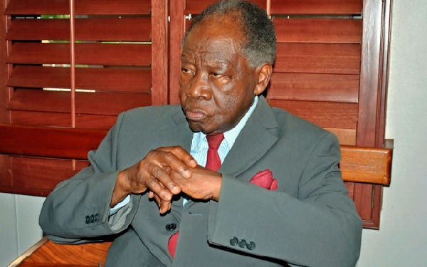 K.B Asante died at home at the age of 93.